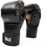 Everlast Titan Hybrid Artificial Leather Boxing Gloves Noir S-M