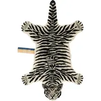 Doing Goods Tapis Tigre enneigé L