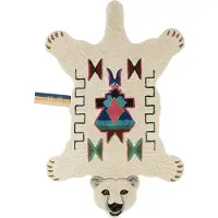 Doing Goods Tapis Kasbah Ours polaire L