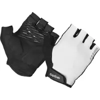 Gripgrab Ride Padded Short Gloves Blanc 2XL