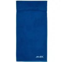 JELEX "100FIT" Serviette de fitness avec une poche zippée bleu roi