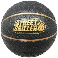 STREETSKILLER "Ultimate Grip" Ballon de basket noir/or