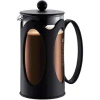 Bodum French press Caffettiera (1918-01), 8 tasses, 1 000 ml, noir