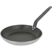 De Buyer Poêle aluminium épais 24cm - - 8480.24 - choc resto induction