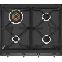 Smeg Srv864aogh 60 Cm Gas Hob 4 Burners Argenté