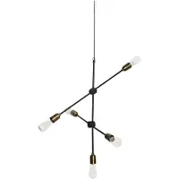 House Doctor Lampe | Moléculaire | Noir/laiton | 203660811