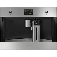 Smeg CMS4303X, machine à expresso, 2,5 litres, café moulu, broyeur intégré, 1350 W, acier inoxydable