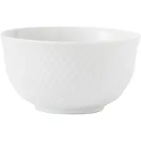Lyngby Porcelæn Rhombe White 11 Cm Bowl Blanc
