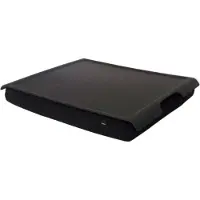 Bosign Coussin Laptray avec plateau, Support pour notebook, Noir