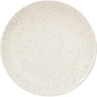 Broste Copenhagen Assiettes plates Nordic Vanilla - set de 8 pièces