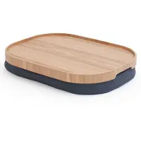 Bosign Grand plateau de genoux Coussin pour ordinateur portable gris, Support pour notebook, Gris