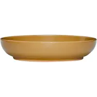 Hubsch Amare assiettes creuses marron set de 6 pièces