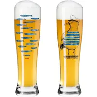 Ritzenhoff Verre à bière de blé Coutume (0.65 l, 2x)