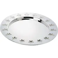 Alessi Plateau Alessi Girotondo Rond Acier Inox