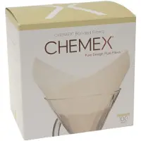 Chemex Filtres en papier pré-pliés Squares (carrés), 100 pcs.
