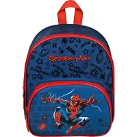 Marvel Rugtas 30x25x10 cm Blauw/Rood