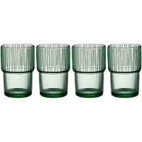 Bitz Verre à Macchiato Bitz Kusintha Green 38 cl (4 Pièces)