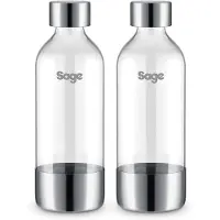 Sage Bouteille pour machine à soda Bottle Infizz 1 L x2