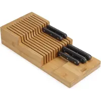 Joseph Joseph Organisateur de tiroir - - 851695 - 2 niveaux - Bambou - 12 couteaux max