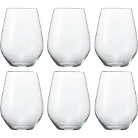 Nachtmann Spiegelau 6-teiliges Universalbecher-Set , Kristallglas, 460 ml, Authentis Casual, 4800291