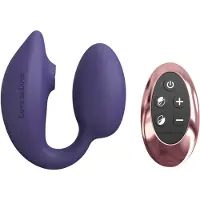 Love to love Wonderlover - Vibrateur G-spot et clitoris (violet foncé)