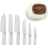 Smeg 50s Style Kbsf02 Knives Set Argenté
