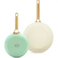 Greenpan Lot de 2 poêles Padova Reserve (20 cm + 26 cm), lavables au lave-vaisselle, revêtement antiadhésif