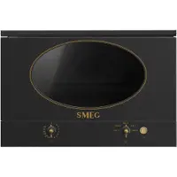 Smeg MP822NAO micro-onde Anthracite Micro-onde simple Sur toute la gamme 22 L 850 W