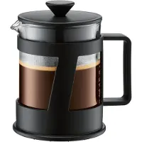 Bodum Cafetière à piston Crema 10931-01 4 tasses 0,5L Noir