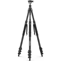 Ulanzi Kit de trépied pour bâton de randonnée TT35 (Carbone), Trépied, Noir