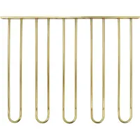 House Doctor Wine Glass Shelf, HDStilio, Antique gold finish, Organisateurs de cuisine, Or