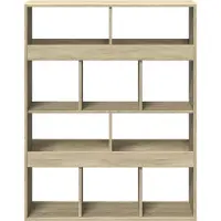 vidaXL Cloison de séparation chêne sonoma bois d'ingénierie