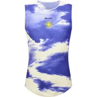Santini Paris-nice 2025 Sleeveless Base Layer Violet M Homme