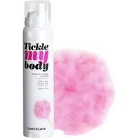 Tickle My Body Chatouille-moi - mousse massage - barbe à papa (150ml)