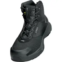 Uvex 1 x-craft, Hommes, Adultes, Chaussures de sécurité, Noir, Sans motif, Fermeture à lacets
