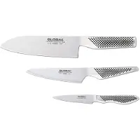 Global G-46338 set de couteaux de cuisine trois pièces