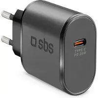 SBS Chargeur 1xusb-c 25w Noir