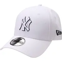 New Era Mlb New York Yankees Outline 9forty Cap Blanc