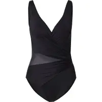 Hunkemoller Maillot de bain modelant 'Shell Mesh' noir