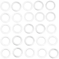Ks Tools Joints en aluminium pour bouchons de vidange, M15, 25pcs, 150.1452