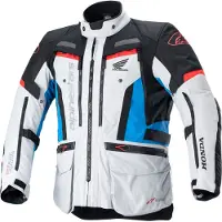 Alpinestars Veste Honda Bogota' Pro Drystar Ice Gray Blue Bright Red