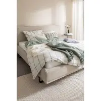 Schöner Wohnen Kollektion SCHÖNER WOHNEN Parure de lit Perform-B Couleur vert Taille 155x220+80x80