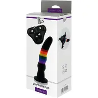 Dream Toys Colorful Love - gode ceinture - multicolore