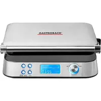 Gastroback Gaufrier - - 42424 - 5 programmes - Texture sélectionnable - 7 niveaux de brunissage
