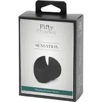 Fifty Shades of Grey - stimulateur gland vibrant - silicone noir