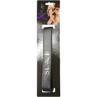 X-Play Allure X-Play Slave - collier de servitude - cuir noir