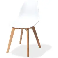 Veba Keeve – Chaise empilable, 4 pièces