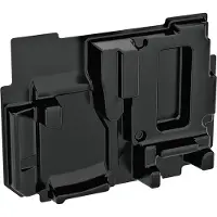 Makita Pièce emboutie , insert adapté à la scie sauteuse sans fil DJV185 dans le MAKPAC 3 (8357K1-6)