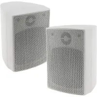 Chilitec haut-parleur 2 voies blanc, paire, 40W