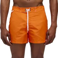 Sundek Iconic Taffeta Swimming Shorts Orange 32 Homme